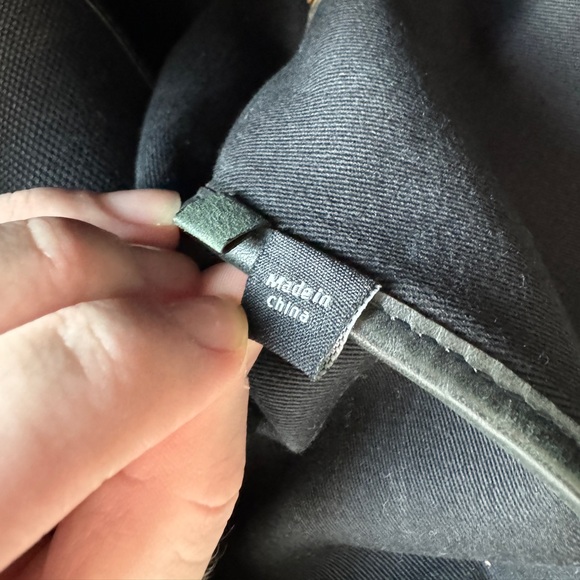 MULBERRY Messenger Satchel Document Shoulder Bag Gray Canvas - Picture 15 of 16